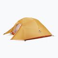 Trekový stan pro 3 osoby Naturehike Cloud Up 3 Base 2 ornage