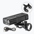 Přední světlo na kolo  s funkcí powerbanky Rockbros 24310002 850 lm black 2