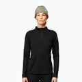 Dámská termo mikina Devold Breeze Merino 150 Zip Neck black