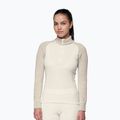 Dámská termo mikina Devold Duo Active Merino 205 Zip Neck raw white