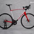 Ridley Fenix SL Disc Ultegra FSD08Cs stříbrná/červená SBIFSDRID545 silniční kolo 15