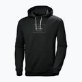 Pánská trekingová mikina Helly Hansen F2F Organic Cotton Hoodie ebony melange 5