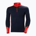 Pánská termální mikina Helly Hansen Lifa Merino Midweight 1/2 Zip tmavě modrá 5