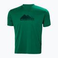 Pánské trekové tričko Helly Hansen HH Tech Graphic 486 green 63088 4