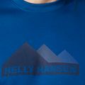 Pánské trekingové tričko Helly Hansen HH Tech Graphic 606 blue 63088 3