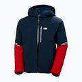 Helly Hansen pánská lyžařská bunda Carv Lifaloft tmavě modrá a červená 65777_597 7