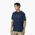 Helly Hansen Skog Recycled Graphic pánské trekingové tričko tmavě modré 63083_584