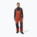 Helly Hansen pánské plachetnicové kalhoty Newport Coastal Bib red 34267_308