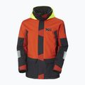 Pánská jachtařská bunda Helly Hansen Newport Coastal patrol orange 7