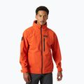 Pánská jachtařská bunda  Helly Hansen HP Racing Hooded patrol orange