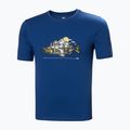 Helly Hansen pánské trekové tričko F2F Organic Cotton 2.0 modré 63340_606 5