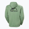 Pánská mikina Helly Hansen Yu Hoodie 2.0 jade 2.0 sunburst 2