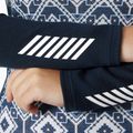 Dámská termoakční mikina Helly Hansen Lifa Merino Midweight Graphic Crew navy star pixel 4