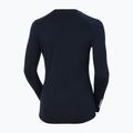 Dámská termoakční mikina Helly Hansen Lifa Merino Midweight Graphic Crew navy star pixel 10
