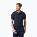 Pánské polo tričko Helly Hansen Kos Polo navy/gold rush