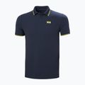 Pánské polo tričko Helly Hansen Kos Polo navy/gold rush 5