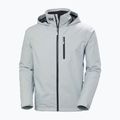 Pánská jachtařská bunda Helly Hansen Crew Hooded Midlayer 2 grey fog