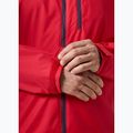 Pánská jachtařská bunda Helly Hansen Crew Hooded 2.0 red 5