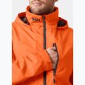 Pánská jachtařská bunda Helly Hansen Crew Hooded 2.0 flame 5