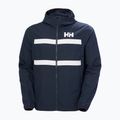 Pánská jachtařská bunda Helly Hansen Salt Striped Windbreaker navy 5