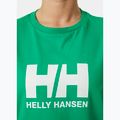 Dámské tričko  Helly Hansen Logo 2.0 bright green 3