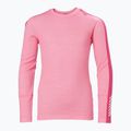 Sada dětského termoprádla Helly Hansen JR Lifa Merino Midweight sugar pink 5