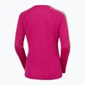 Dámská termoakční mikina Helly Hansen Lifa Active Stripe Crew magenta 2.0 5