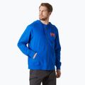 Pánská mikina Helly Hansen HH Logo Full Zip Hoodie 2.0 cobalt 2.0 Sweatshirt