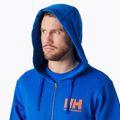 Pánská mikina Helly Hansen HH Logo Full Zip Hoodie 2.0 cobalt 2.0 Sweatshirt 3