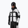 Pánská lyžařská bunda Helly Hansen Ullr D Heritage Short grey fog snow camo aop