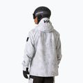 Pánská lyžařská bunda Helly Hansen Ullr D Shell Graphic grey fog snow camo aop 2