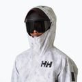 Pánská lyžařská bunda Helly Hansen Ullr D Shell Graphic grey fog snow camo aop 3