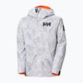 Pánská lyžařská bunda Helly Hansen Ullr D Shell Graphic grey fog snow camo aop 10