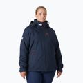 Dámská jachtařská bunda Helly Hansen Crew Hooded Midlayer Plus 2.0 navy