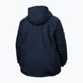 Dámská jachtařská bunda Helly Hansen Crew Hooded Midlayer Plus 2.0 navy 10