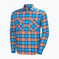 Pánské tričko Helly Hansen Lokka Organic Flannel bonfire fjell plaid 5
