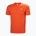 Pánské tričko Helly Hansen Nord Graphic patrol orange 4