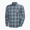 Pánské tričko Helly Hansen Aker Flannel LS jungle green buffalo plaid 5