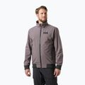 Pánská jachtařská bunda Helly Hansen HP Racing Lifaloft Bomber sparrow grey