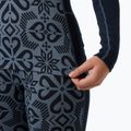 Dámská termoakční mikina Helly Hansen Lifa Merino Midweight Graphic Crew navy nordic rose aop 4