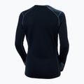Dámská termoakční mikina Helly Hansen Lifa Merino Midweight Graphic Crew navy nordic rose aop 6