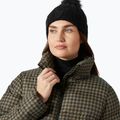 Dámská péřová bunda Helly Hansen  Jade Puffer sepia houndstooth aop 3