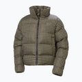 Dámská péřová bunda Helly Hansen  Jade Puffer sepia houndstooth aop 6