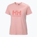 Dámské tričko Helly Hansen Logo 3.0 pink salt 4