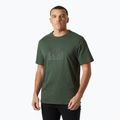Pánské tričko Helly Hansen Box T 2.0 jungle green