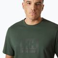 Pánské tričko Helly Hansen Box T 2.0 jungle green 3