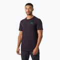 Pánské tričko Helly Hansen Nord Graphic black grape