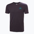 Pánské tričko Helly Hansen Nord Graphic black grape 4