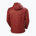 Pánská hybridní bunda Helly Hansen Lifaloft Hooded Insulator mars red 7