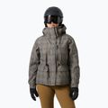 Dámská lyžařská bunda Helly Hansen Nora Insulated 2.0 pebble broxburn plaid aop